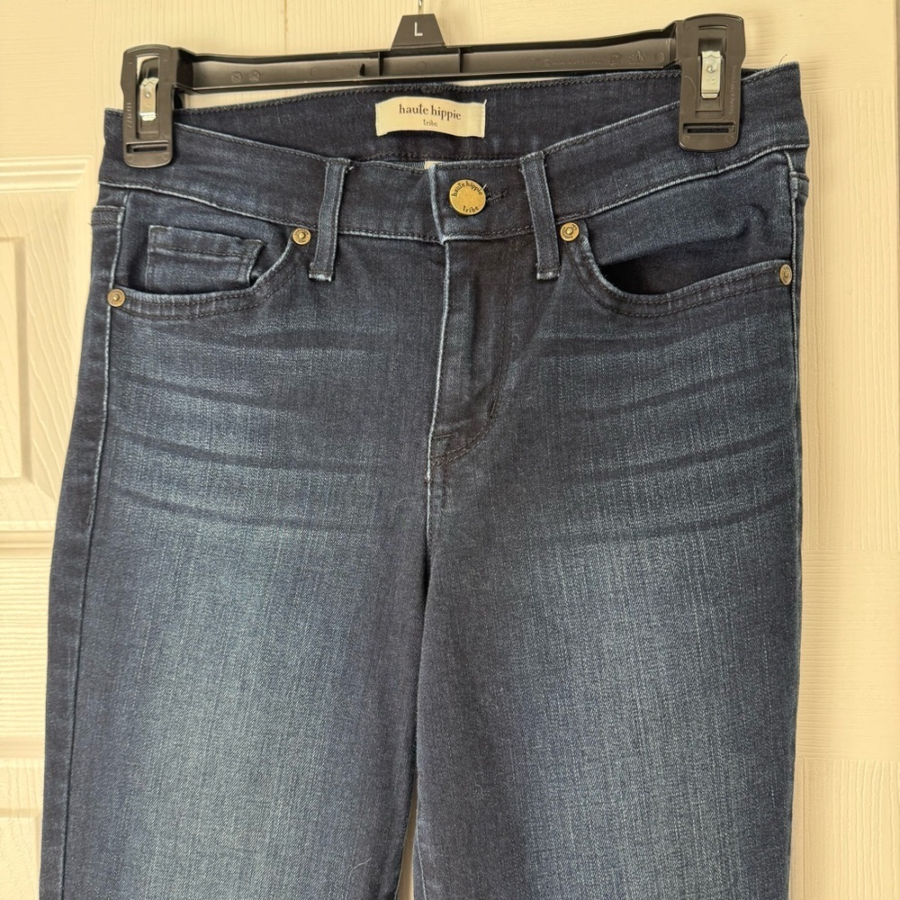 Haute Hippie Dark Blue Women's Jeans - Picture 3 of 6